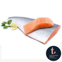 ราคา ธรรมชาติเนื้อปลาแซลมอนสดแล่ 1กก.(C Thammachart Fresh Salmon Fillet 1kg.(C (35378020)