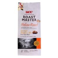 ราคา ยูซีซีกาแฟคั่วชนิดเมล็ดอิตาเลียนโรสต์มาสเตอร์ 230กรัม UCC Roast Master Italian Roast Coffee Beans 230g. (8852999821256)
