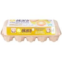 ราคา อัคราไข่ไก่เบอร์0 แพค 10ฟอง Akara Fresh Hen Egg No.0 Pack 10pcs. (8858912600106)