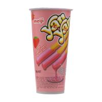 ราคา เมจิยันยันขนมปังเคลือบสตรอเบอร์รี่ 49กรัม Meiji Yun Yun Strawberry 49g. (8888077101125)