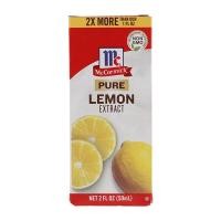 ราคา แม็คคอร์มิคกลิ่นเลมอนวัตถุแต่งกลิ่นรสธรรมชาติ 59มล. McCormick Lemon Extract Natural Flavour 59ml. (52100070964)