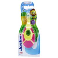 ราคา จอร์แดนแปรงสีฟันสเต็ป1ขนแปรงนุ่มพิเศษสำหรับอายุ0ถึง2ปี Jordan Step1 Super Soft Toothbrush Age 0 to 2 Years (7038513866304)