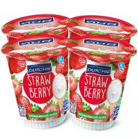 ราคา ดัชชี่โยเกิร์ตสตรอเบอร์รี่ 135กรัม แพค 4 Dutchie Yoghurt Strawberry 135g. Pack 4 (8851717021114)