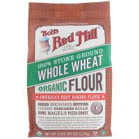 ราคา บ๊อบส์เรดมิลล์ออร์แกนิคโฮลวีทฟลาวร์แป้งอเนกประสงค์ 2270กรัม Bobs Red Mill Organic Whole Wheat Flour 2270g. (39978029874)
