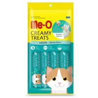 ราคา มีโอครีมมี่ทรีตขนมแมวเลียรสโบนิโตะ 15กรัม แพค 4 Me O Creamy Treats Bonito Flavor 15g. Pack 4 (8850477013704)