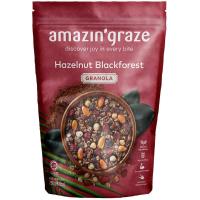 ราคา อะเมซิงเกรซเฮเซลนัทแบล็กฟอเรสต์กราโนล่า 250กรัม Amazin Graze Hazelnut Blackforest Granola 250g. (9555865600007)