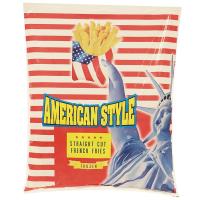 ราคา อเมริกันสไตล์มันฝรั่งเส้นใหญ่แช่แข็ง 750กรัม American Style Frozen French Fries Straight Cut 750g. (8856843050410)