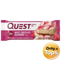 ราคา เควสโปรตีนบาร์ช็อคโกแลตขาวและราสพ์เบอร์รี่ 60กรัม Quest Protein Bar White Chocolate Raspberry 60g. (888849000210)