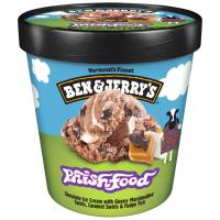 ราคา เบนแอนด์เจอร์รีสไอศกรีมฟิทช์ฟู้ดรสช็อกโกแลตผสมมาร์ชเมลโลว์และคาราเมล 473มล. Ben and Jerrys Fish Food Ice Cream 473ml. (76840100989)