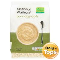 ราคา เวทโทรสข้าวโอ๊ตกึ่งสำเร็จรูป 1กก. Waitrose Porridge Oats 1kg. (5000169049112)
