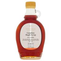 ราคา เวทโทรสน้ำเชื่อมเมเปิ้ลไซรัปแคนาดา 330กรัม Waitrose Canadian Dark Maple Syrup 330g. (5000169866702)