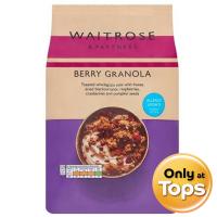 ราคา เวทโทรสอาหารเช้าโอ๊ตครันชี่ผสมบลูเบอร์รี่และแครนเบอร์รี่ 1กก. Waitrose Oat Crunchy Blueberry and Cranberry 1kg. (5000169618868)