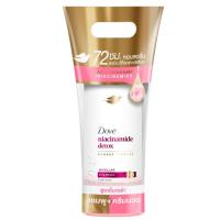 ราคา โดฟแชมพูไนอะซินาไมด์ดีท็อกซ์ไมเซล่า 360มล.และครีมนวด 330มล. Dove Niacinamide Detox Micellar Shampoo 360ml. and Conditioner 330ml. (8851932487214)