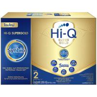 ราคา ไฮคิว ซูเปอร์โกลด์ ซินไบโอ สูตร2 2850กรัม Hi Q 2 Super Gold Follow on Milk Powder 2850g (8851359708657)