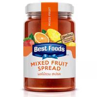 ราคา เบสท์ฟู้ดส์แยมผลไม้รวม 340กรัม Best Foods Mixed Fruit Jam 340g. (8851932419260)