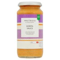 ราคา เวทโทรสคอร์มาซอส 450กรัม Waitrose Korma Sauce 450g. (5000169619759)