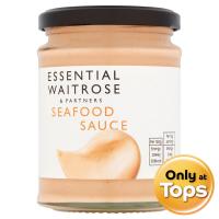 ราคา เวทโทรสเอสเซนเชี่ยลซอสสำหรับอาหารทะเล 285กรัม Waitrose Essential Seafood Sauce 285g. (5000169061237)