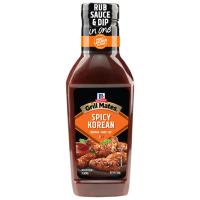 ราคา แม็คคอร์มิคกริลล์เมทส์ซอสสไปซี่เกาหลี 500กรัม Mccormick Grill Mates Spicy Korean Sauce 500g. (8859287401565)