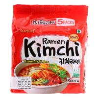 ราคา ซัมยังราเม็งกึ่งสำเร็จรูปรสกิมจิ 120กรัม แพค 5 Samyang Kimchi Ramen 120g. Pack 5 (4710145211037)