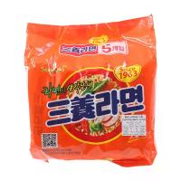 ราคา ซัมยังราเม็งกึ่งสำเร็จรูปรสต้นตำรับ 120กรัม แพค 5 Samyang Original Ramen 120g. Pack 5 (8801073102545)