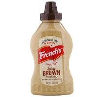 ราคา เฟร้นช์สสไปซี่บราวน์มัสตาร์ด 340กรัม FrenchS Spicy Brown Mustard 340g. (8850940007193)