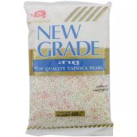 ราคา นิวเกรดสาคูรวมมิตรเม็ดเล็ก 400กรัม New Grade Tapioca Mix 400g. (8850122394158)