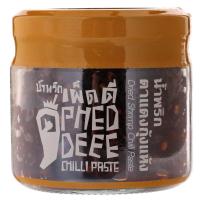 ราคา ท้องถิ่นเผ็ดดีน้ำพริกตาแดงกุ้งแห้ง 150ก Tongtin Pheddee Dried Shrimp Chilli Paste 150g (8857126958409)
