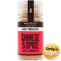ราคา เวทโทรสแอนด์พาร์ทเนอร์ไชนีส5สไปซี่ 35กรัม Waitrose & Partner Chinese 5 Spice 35g. (5000169625163)