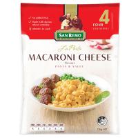 ราคา ซานรีโมมะกะโรนีพร้อมเครื่องปรุงรสชีส 120กรัม Sanremo La Pasta Macaroni Cheese 120g. (9310155000741)