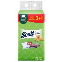 ราคา สก๊อตต์เอ็กซ์ตร้ากระดาษชำระหนา2ชั้นรุ่นแผ่นดึง 150แผ่น แพค 3 เพิ่ม 1 Scott Extra Toilet Tissue 2ply Interfold 150sheets Pack 3 Add 1 (8888336044811)