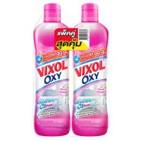 ราคา วิกซอลผลิตภัณฑ์ทำความสะอาดห้องน้ำออกซี่สีชมพู 700มล. แพคคู่ Vixol Oxy Bathroom Cleaner Pink 700ml. Twin Pack (8850092032760)