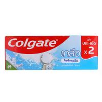 ราคา คอลเกตยาสีฟันเกลือไวท์เทนนิ่ง 150กรัม แพค 2 Colgate Salt Whitening Toothpaste 150g. Pack 2 (8850006951415)
