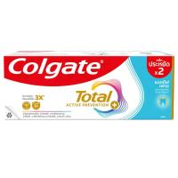 ราคา คอลเกตยาสีฟันโททอลแอดวานส์เฟรชเจล 150กรัม แพค 2 Colgate Total Advanced Fresh Gel Toothpaste 150g. Pack 2 (8850006325643)