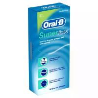 ราคา ออรัลบีไหมขัดฟันซูเปอร์ฟลอสมินท์ Oral B Dental Super Floss Mint (300410825706)