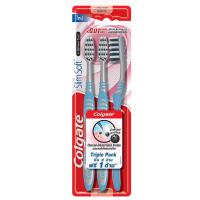 ราคา คอลเกตแปรงสีฟันสลิมซอฟท์อินบีทวีนคลีนชาโคลด์ขนแปรงนุ่มพิเศษ แพค 3 Colgate Slim Soft In Between Clean Charcoal Ultra Soft Toothbrush Pack 3 (8850006332436)