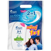ราคา เฮดแอนด์โชว์เดอร์ 2in1 แชมพูผสมครีมนวดแอปเปิ้ลเฟรช 370มล. 1แถม1 Head&Shoulders 2In1 Anti Dandruff Shampoo Conditioner Apple Fresh 370ml. 1Free1 (4987176246844)