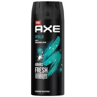 ราคา แอ๊กซ์สเปรย์น้ำหอมระงับกลิ่นกายอพอลโล่ 135มล. Axe Apollo Deodorant Body Spay 135ml. (8999999574642)