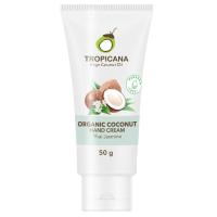 ราคา ทรอปิคานาครีมบำรุงมือน้ำมันมะพร้าวกลิ่นดอกมะลิ 50กรัม Tropicana Thai Jasmine Coconut Oil Hand Cream 50g. (8858849101837)