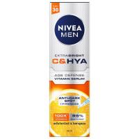 ราคา นีเวียเมนไบรท์ซี&ไฮยาเอจเซรั่ม 45มล. Nivea Men Bright C and Hya Age Serum 45ml. (8850029039275)