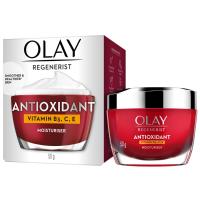 ราคา โอเลย์รีเจนเนอรีสครีมบำรุงผิวหน้าแอนตี้ออกซิแดนท์ 50กรัม Olay Regenerist Antioxidant Facial Cream 50g. (4987176107688)