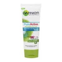 ราคา การ์นิเย่โฟมล้างหน้าเพียวแอคทีฟมัทฉะดีท็อกซ์ 100มล. Garnier Pure Active Matcha Detox Facial Foam 100ml. (8992304081507)