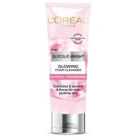 ราคา ลอรีอัลโฟมล้างหน้าไกลโคลิคไบรท์โกลว์อิ้งเดลี่ 100มล. Loreal Glycolic Bright Glowing Daily Foam 100ml. (8994993016532)