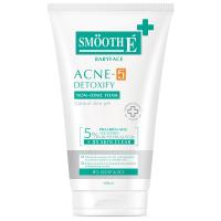 ราคา สมูทอีเบเบี้เฟซแอคเน่ไฟว์ดีท็อกซิฟายนอนไอโอนิกโฟม 120มล. Smooth E Baby Face Acne5 Detoxify Non Ionic Foam 120ml. (9300807068892)