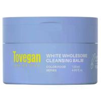 ราคา ทูวีแกนบาล์มทำความสะอาดผิวหน้าสูตรไวท์โฮลซัมคลีนซิ่งบาล์ม 120มล. Tovegan Color Food Series White Wholesome Cleansing Balm 120ml. (8809783321133)