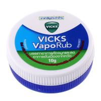 ราคา วิคส์วาโปรับตลับ 10กรัม Vicks Vaporub Case 10g. (4987176600776)