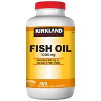 ราคา เคิร์กแลนด์ซิกเนอเจอร์ฟิชออยด์ 1000มก. 400เม็ด Kirkland Signature Fish Oil 1000mg. 400softgels (96619926626)