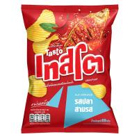 ราคา เทสโตมันฝรั่งหยักรสปลาสามรส 69กรัม Tasto Potato Chip Fish 3 Tastes 69g. (8851004408307)