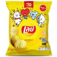 ราคา เลย์ปาร์ตี้แพคมันฝรั่งแท้ทอดกรอบแผ่นเรียบรสมันฝรั่งแท้ 105กรัม Lays Party Pack Potato Chips Original Flavor 105g. (8850718814114)