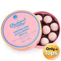 ราคา ของขวัญปีใหม่ ชาร์บอนเนลเอทวอคกอร์พิงค์หิมาลายันซอลเตดคาราเมลทรัฟเฟิลส์ 120กรัม New Year Gift Set Charbonnel ET Walker Pink Himalayan Salted Caramel Truffle Chocolate 120g. (5019960018807)