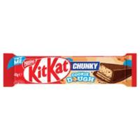 ราคา คิทแคทชังกี้คุกกี้โดช็อกโกแล็ต 45กรัม Kitkat Chunky Cookie Dough Chocolate 45g. (9300605154797)